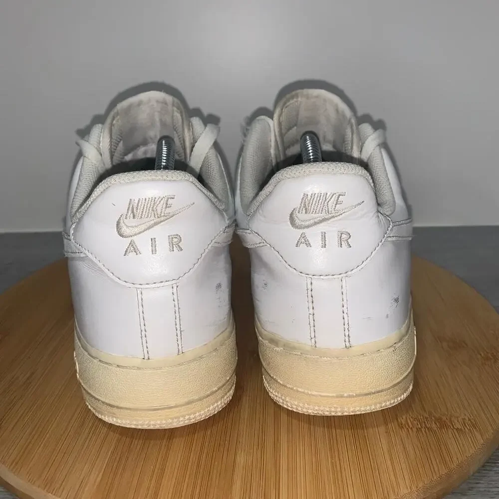 Nike Air Force One AF1 Low Men’s Size 11 Triple White Sneaker Shoes 315122-111